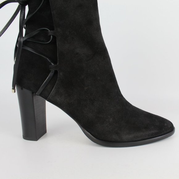 NEW JIMMY CHOO Hampton 80 Suede Ankle Boots - Picture 13 of 16